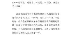 美丽的冬天作文300字