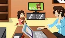 没有爸爸妈妈陪伴的日子