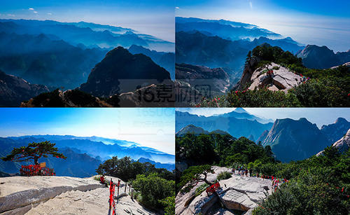 美丽的华山