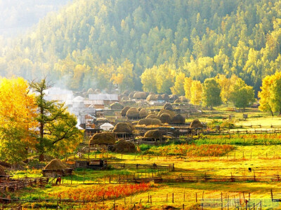 故乡的秋景