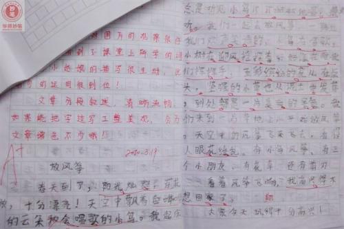 风筝飞行组成三年级