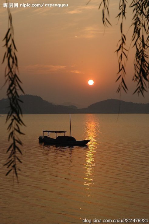 夕阳下的诗