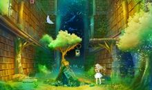 沉醉于书籍的世界里