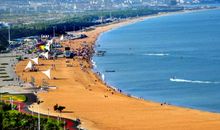 日照海滩旅游记