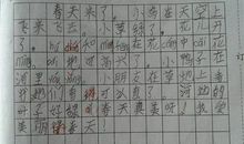 一年级看图写话春天来了