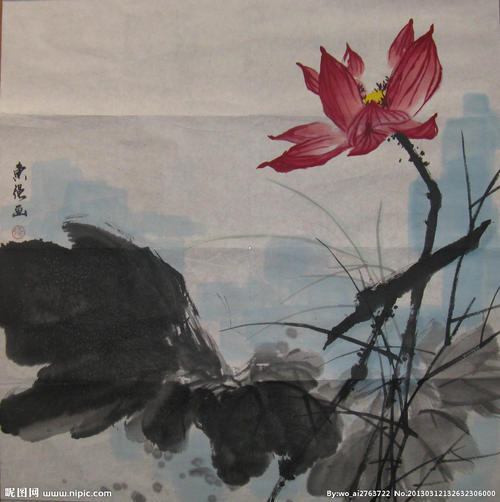 我喜欢画中国画