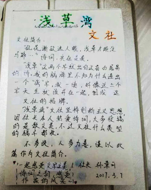 只要种下种子，说600个字