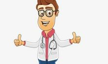 为自己竖大拇指