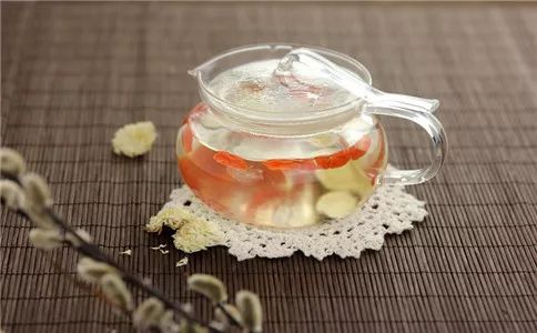 观察菊花茶