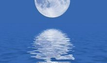 冬日里的最后一轮明月