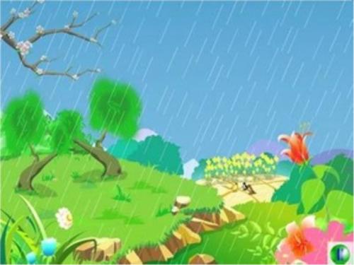 春雨的颜色