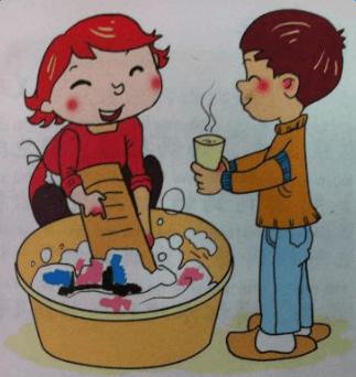 我为妈妈做家务