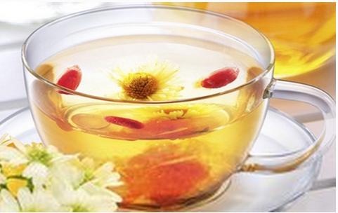 泡菊花茶