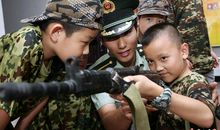 向往军营的少年