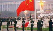 第一次当升旗手