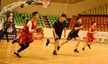 我和爸爸的篮球赛