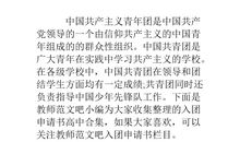 高中入团申请书（二）