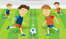 我的爱好踢足球