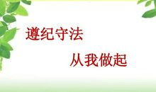 《遵纪守法》观后感