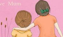 我真想对妈妈说