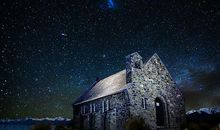 星空下的遐想，未来世界