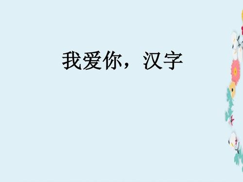 我爱你，中国人