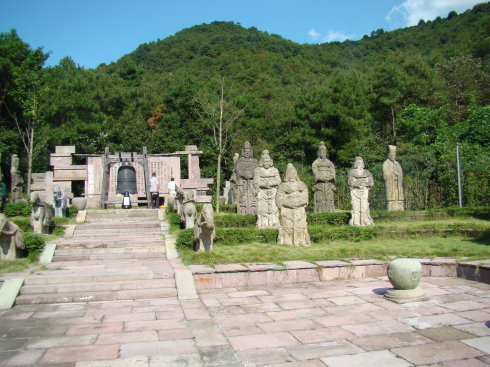 参观南宋石刻公园