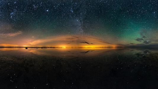 夜晚的星空