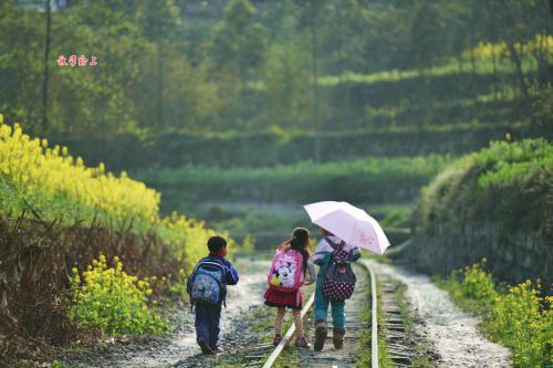 在上学的路上