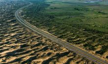 沙漠中的那片绿