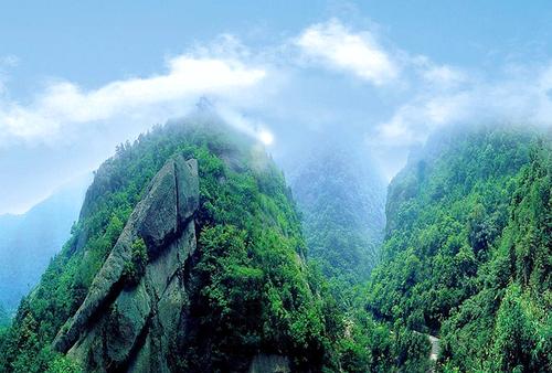 爬九峰山