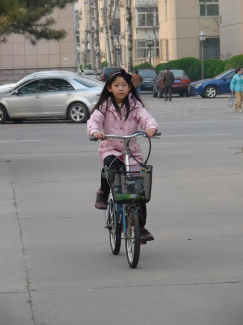 我学会了骑自行车