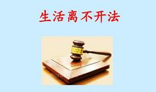 生活离不开法
