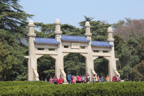 游览中山陵