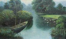 我家旁边的小河