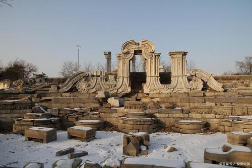 游览旧颐和园遗址