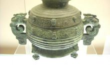 参观上海博物馆