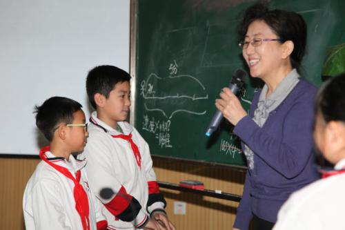 我在老师面前流下了眼泪