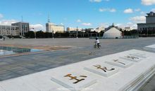 美丽的玉龙广场