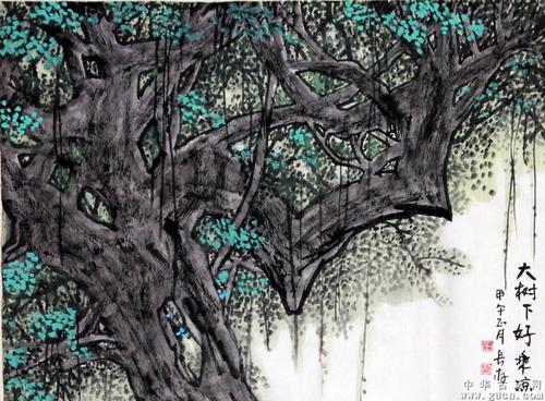 我心中的那棵大树