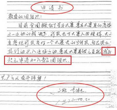 2015年高中申请表样本论文
