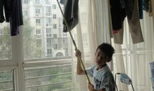 我帮妈妈收衣服