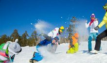 有趣的“打雪仗”