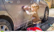 帮爸爸洗车