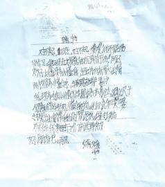 假设的自杀笔记