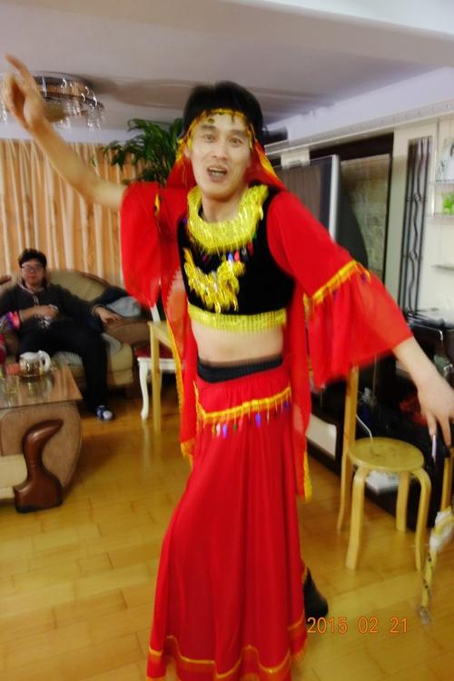 我的家人庆祝新年