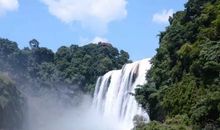 游贵州的黄果树大瀑布