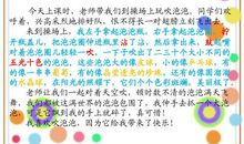 记一次有趣的游戏400字