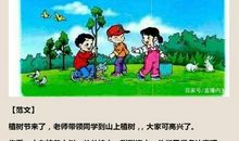 小羊过桥看图写话