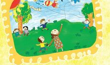 三年级放风筝的看图写话